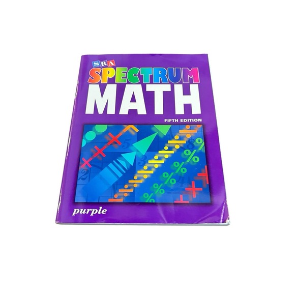 Other - SRA Spectrum Math Fifth Edition Purple Student Textbook